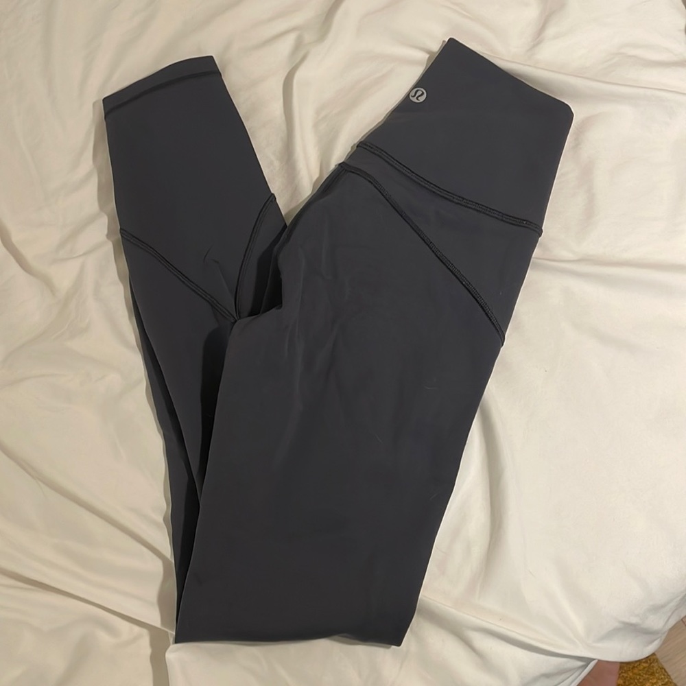 Lululemon grey In Movement Leggings size 2